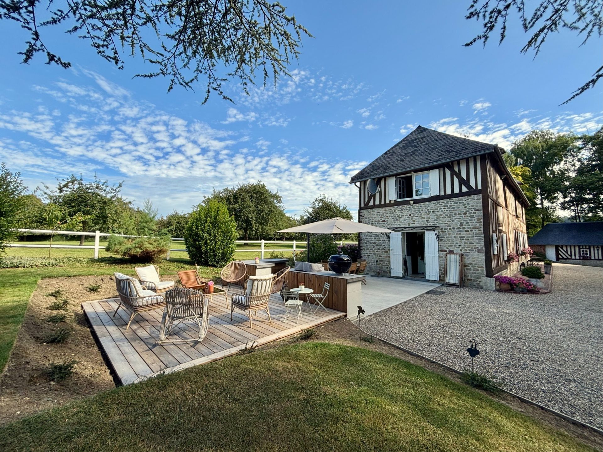 manor house 8 Rooms for sale on RUMESNIL (14340)