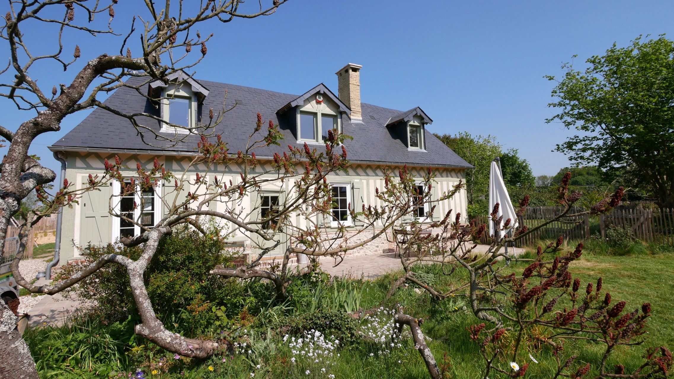 Location saisonnière Maison normande Fiquefleur-Équainville (27210) 180 m²